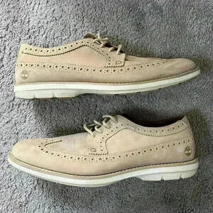 timberland tan dressy loafers‎ in great condition mens size 7